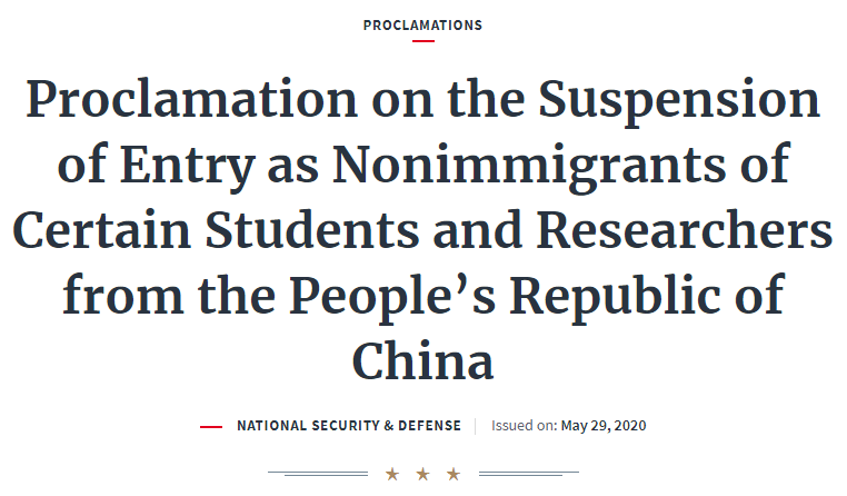 官方消息：6月16日起美暫停往返中國(guó)民航航班