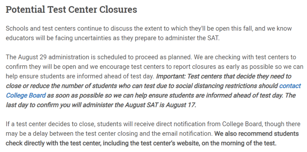 亞博館“考場變方艙”Sat考試中心可能臨時(shí)調(diào)整或關(guān)閉