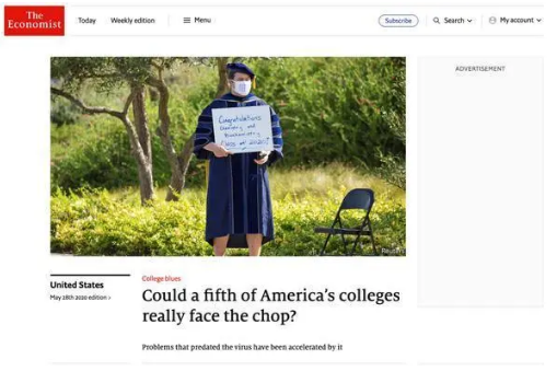 受疫情的持續(xù)沖擊 歐美多所百年高校永久關(guān)閉