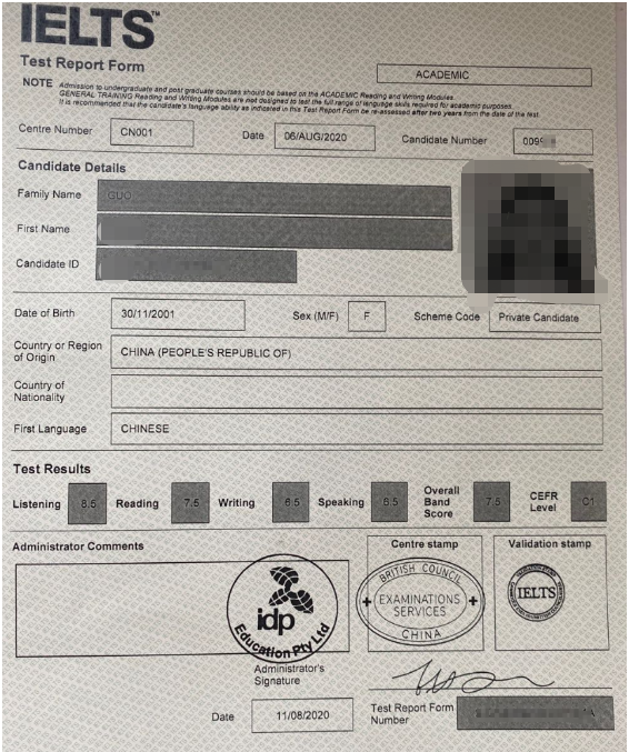 雅思7分有多難？五湖培訓(xùn)首考7.5分的高分案例分享備考經(jīng)驗(yàn)及考場經(jīng)驗(yàn)